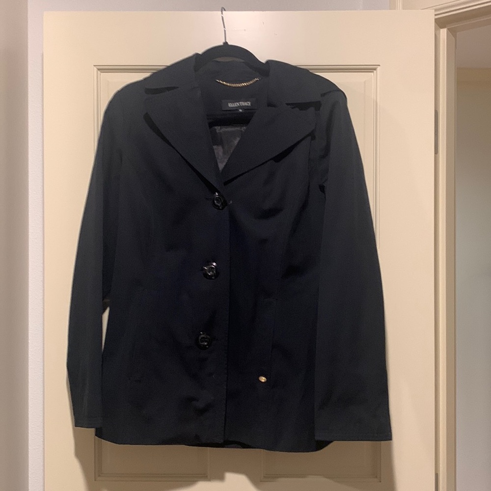 Black jacket length 29 inches Ellen Tracy Brand size medium